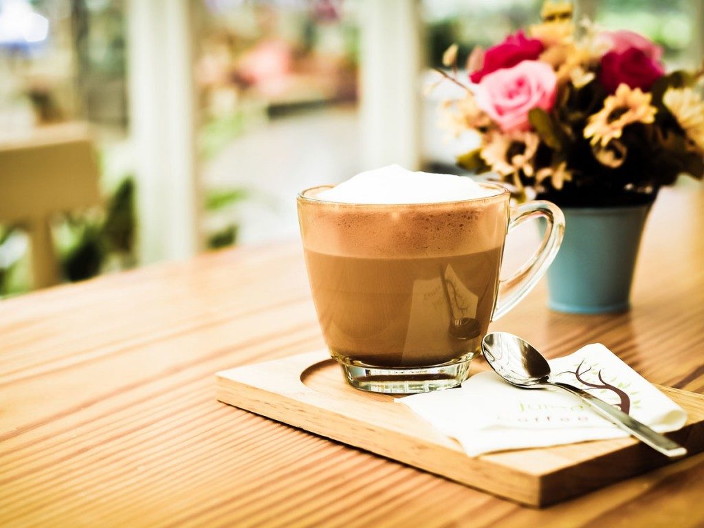 coffee-on-wood-table